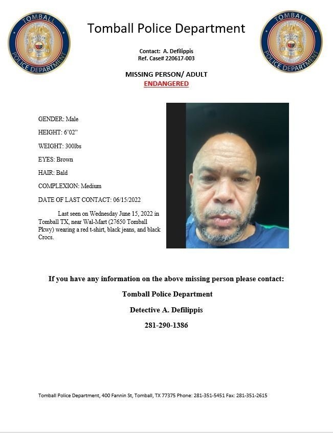 Missing Endangered Person Alert