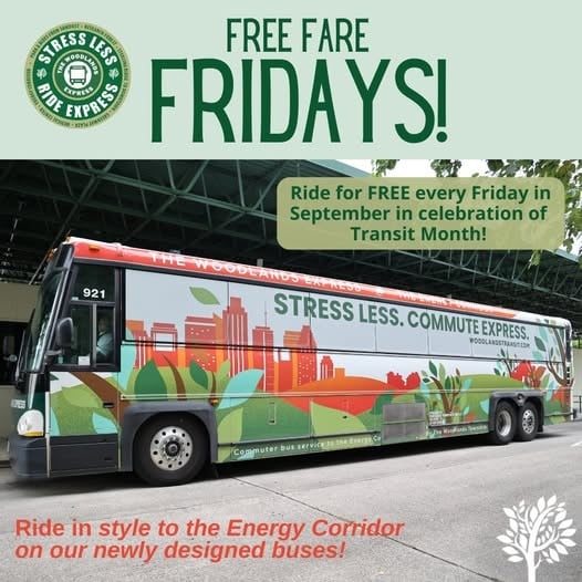 Ride Stress-Free with Energy Corridor Express Buses